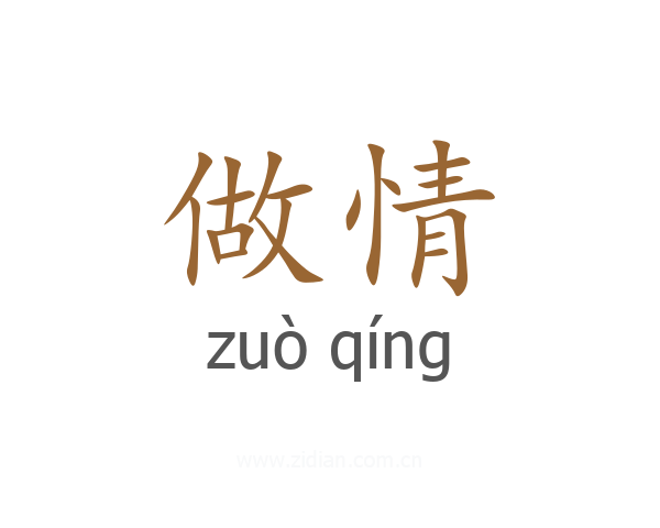 做情