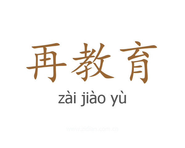 再教育