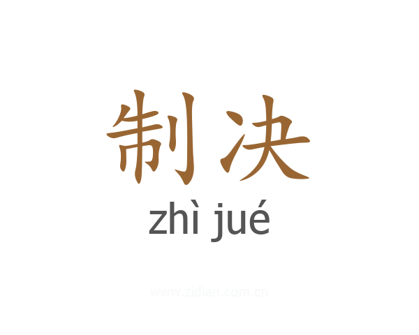 制决