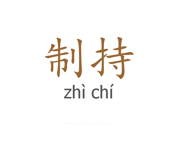 制持