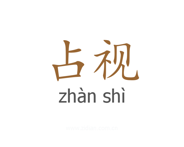 占视