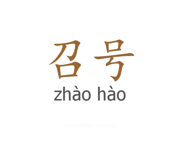 召号
