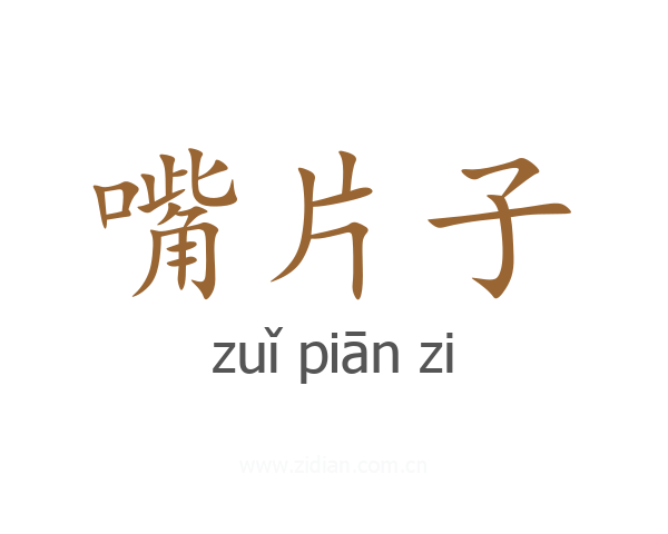 嘴片子
