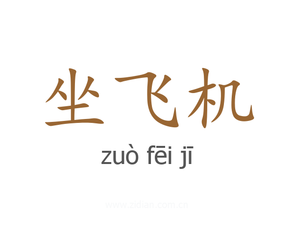 坐飞机