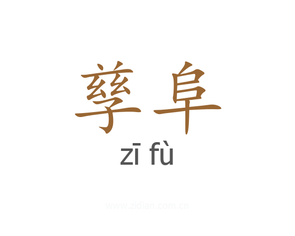孳阜