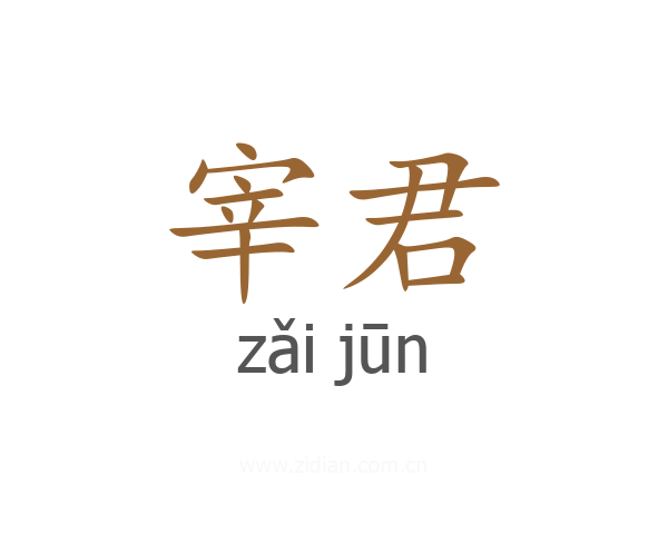 宰君