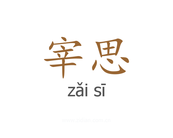 宰思