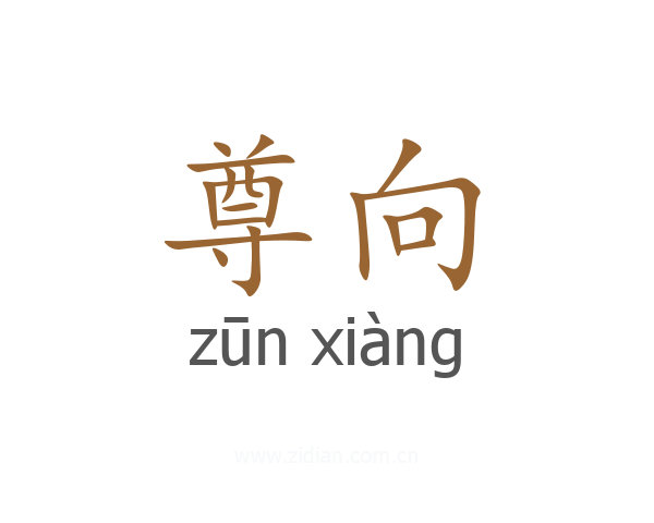 尊向
