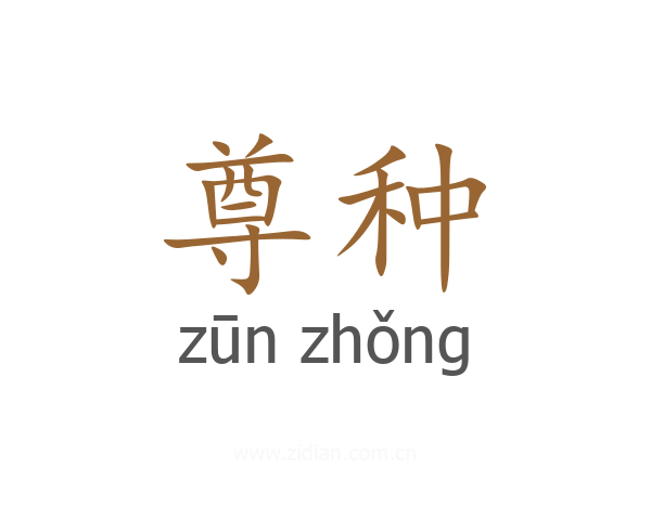 尊种