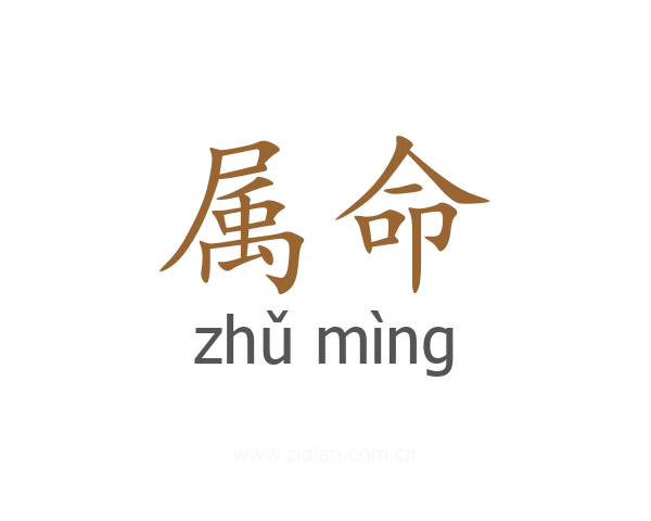 属命