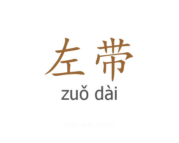 左带