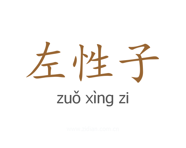 左性子