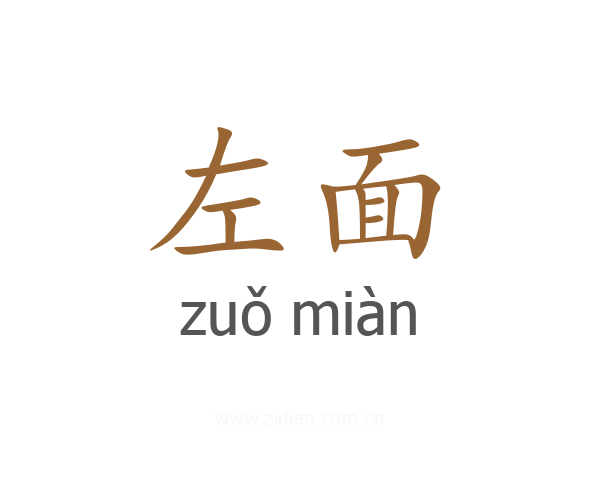 左面