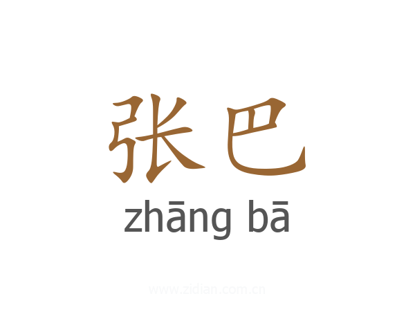 张巴