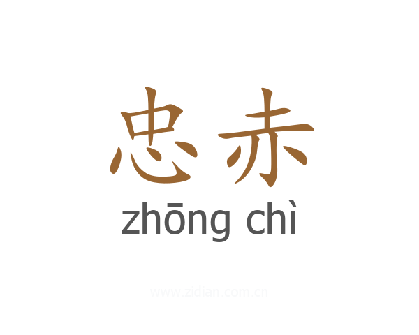 忠赤
