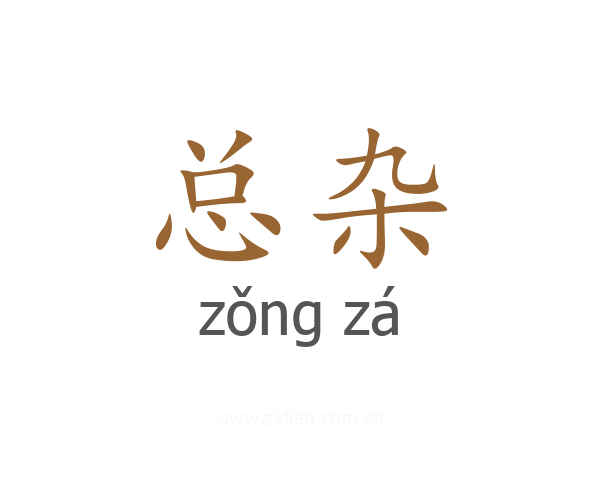 总杂