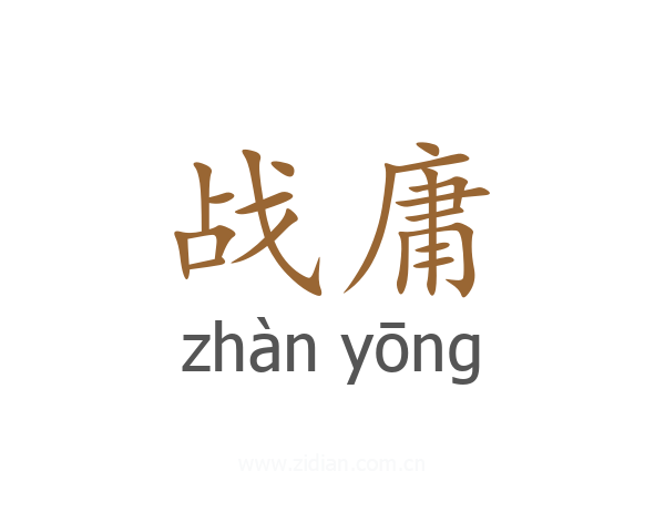 战庸