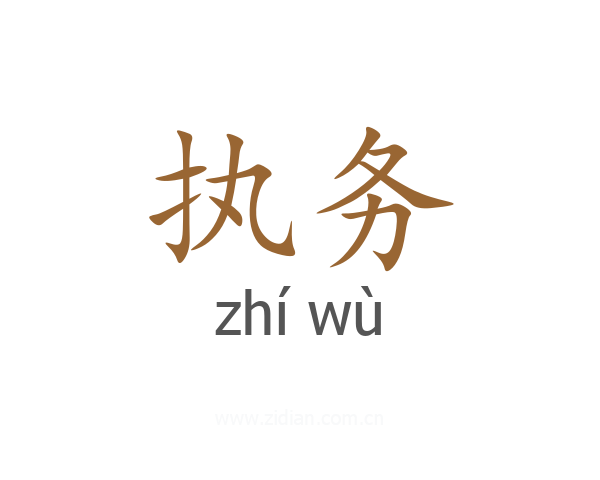 执务