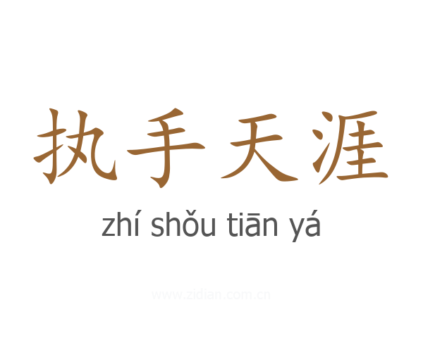 执手天涯