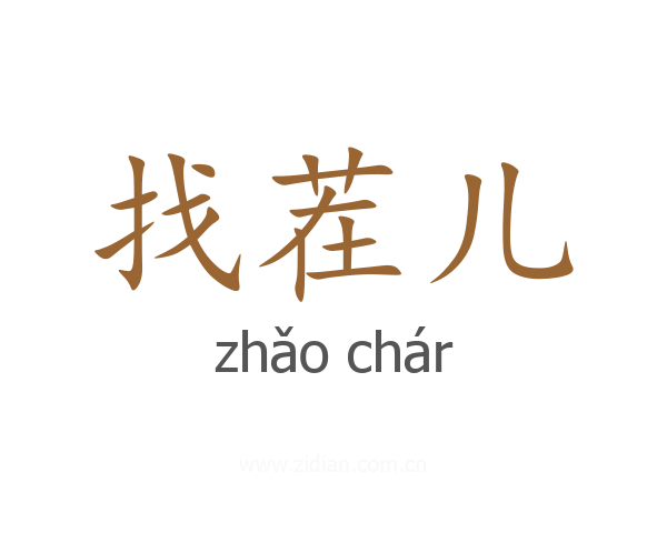 找茬儿