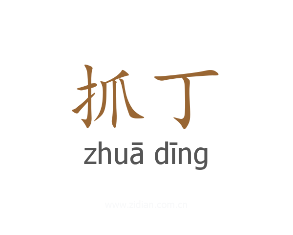 抓丁