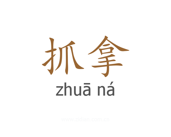 抓拿