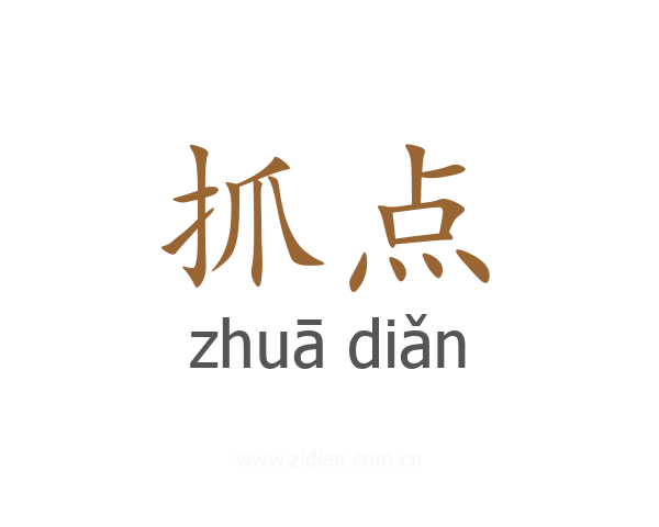 抓点