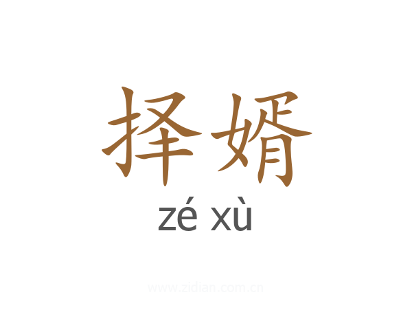 择婿