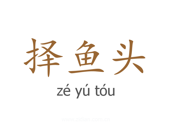择鱼头