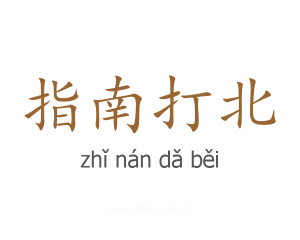 指南打北