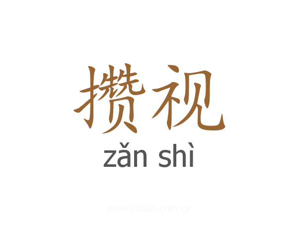 攒视