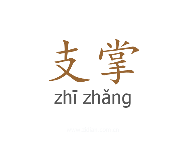 支掌