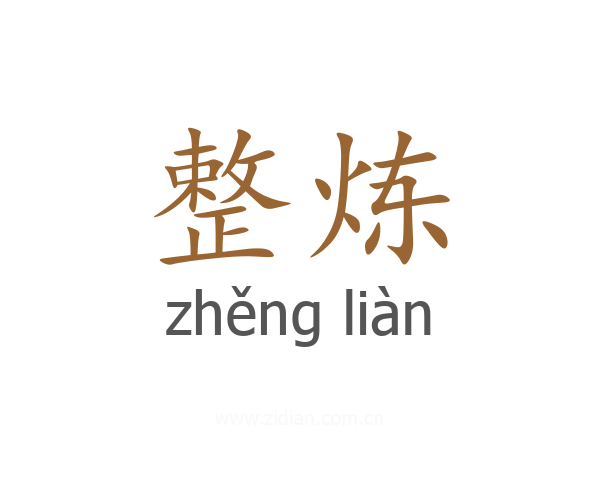 整炼