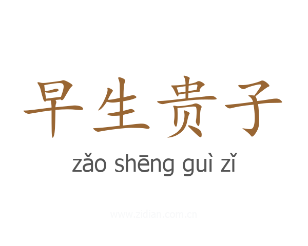 早生贵子