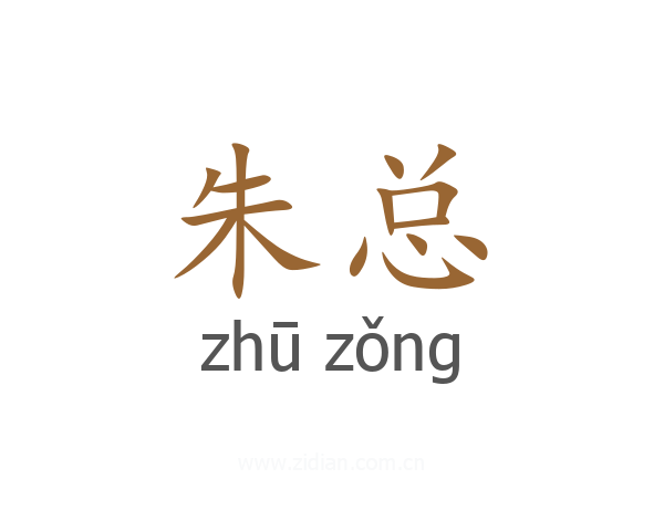 朱总