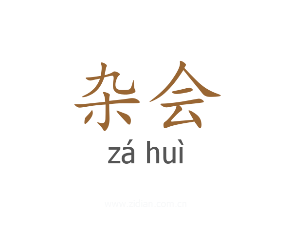 杂会