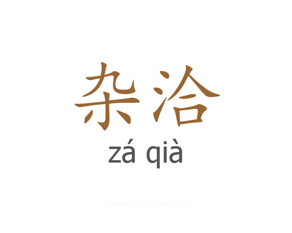 杂洽