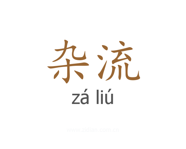 杂流