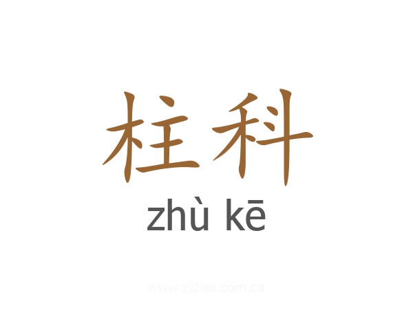 柱科