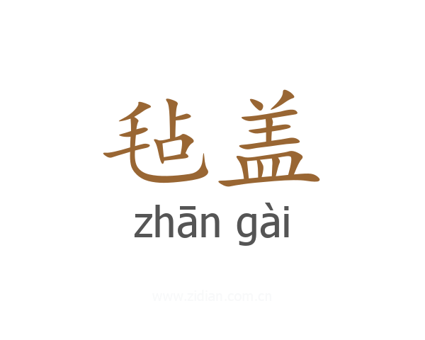 毡盖