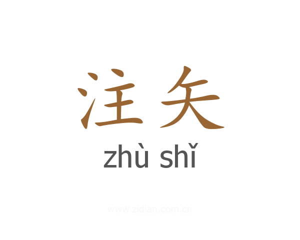 注矢