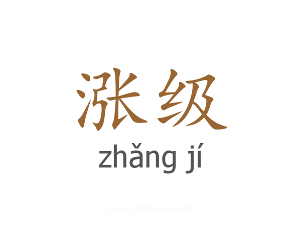 涨级