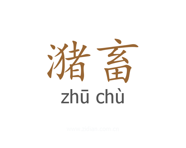 潴畜
