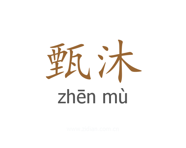 甄沐