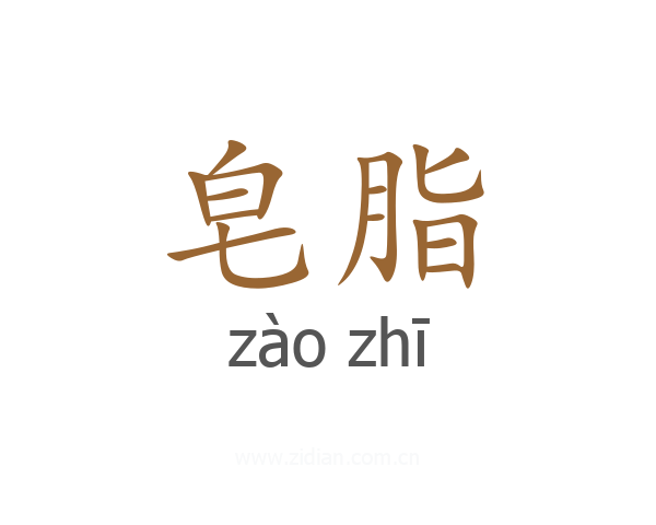 皂脂