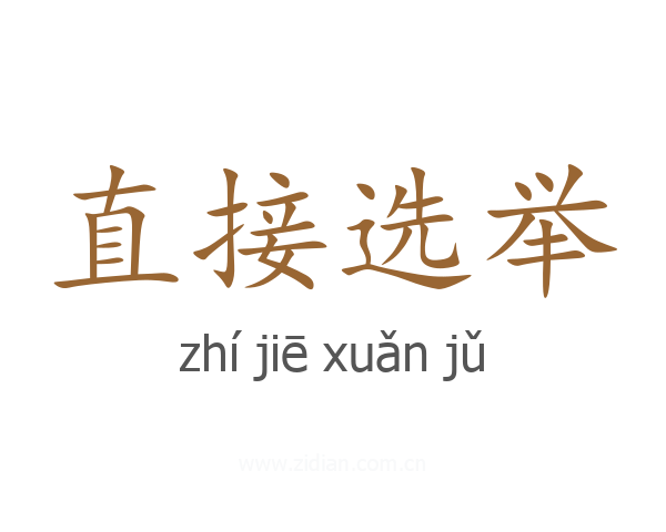 直接选举