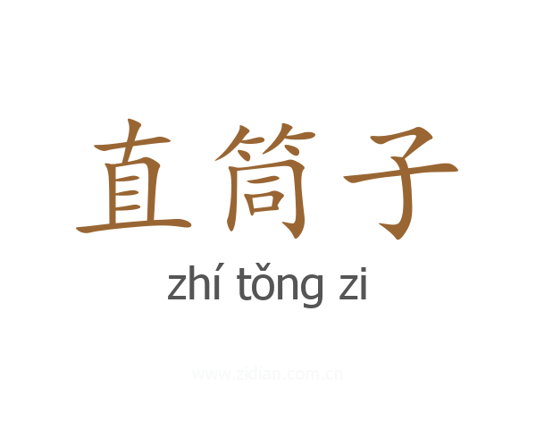 直筒子