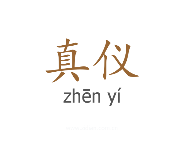 真仪