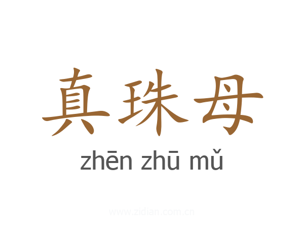 真珠母