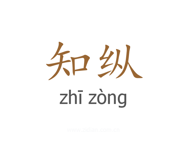 知纵